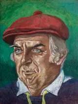 Harry Kernoff, PORTRAIT OF VERNON HAYDEN
