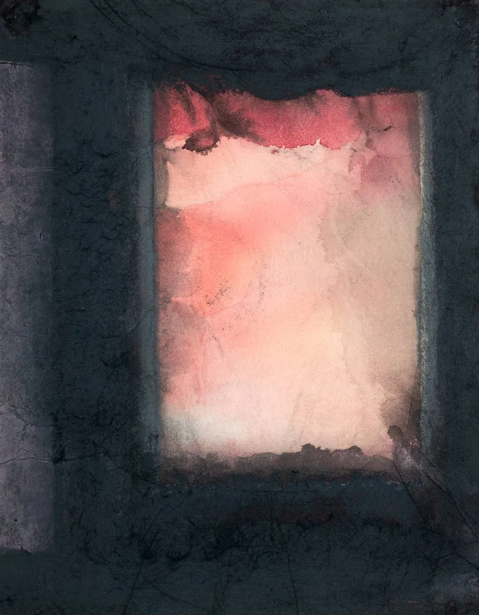 Janet Pierce, COMING THROUGH, 2000, watercolour and pastel
