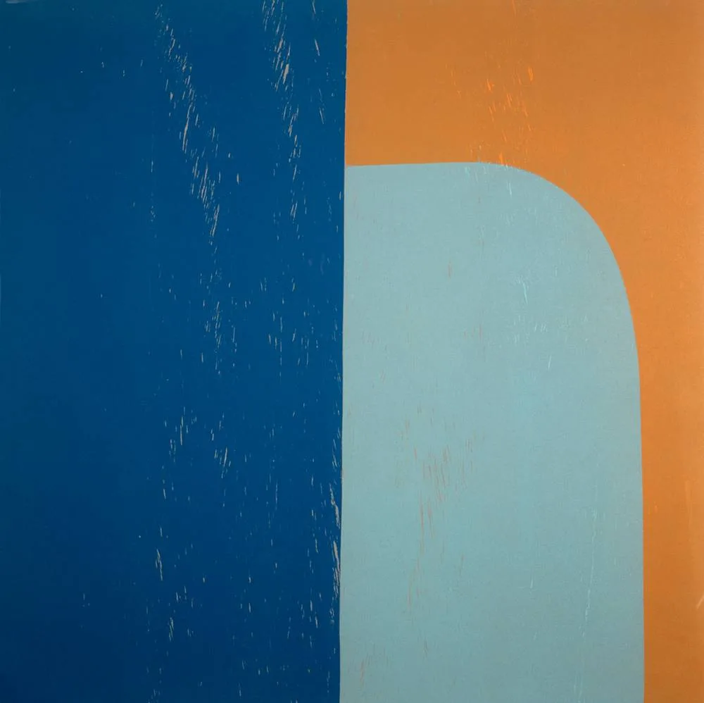 ONE by Richard Gorman, 1998, woodblock print; (no. 32 from an edition of 75), sold Jul 2023