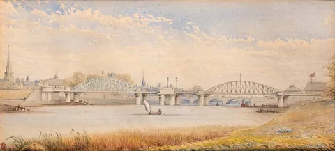 ATHLONE, COUNTY WESTMEATH by 19th Century Irish School, 1878, watercolour, sold Jul 2023