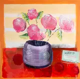 Tom Byrne, STILL LIFE WITH FLOWERS