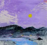 David Gordon Hughes, COTTAGES IN A LANDSCAPE