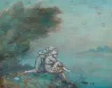 George Russell, FIGURES BY THE SHORE