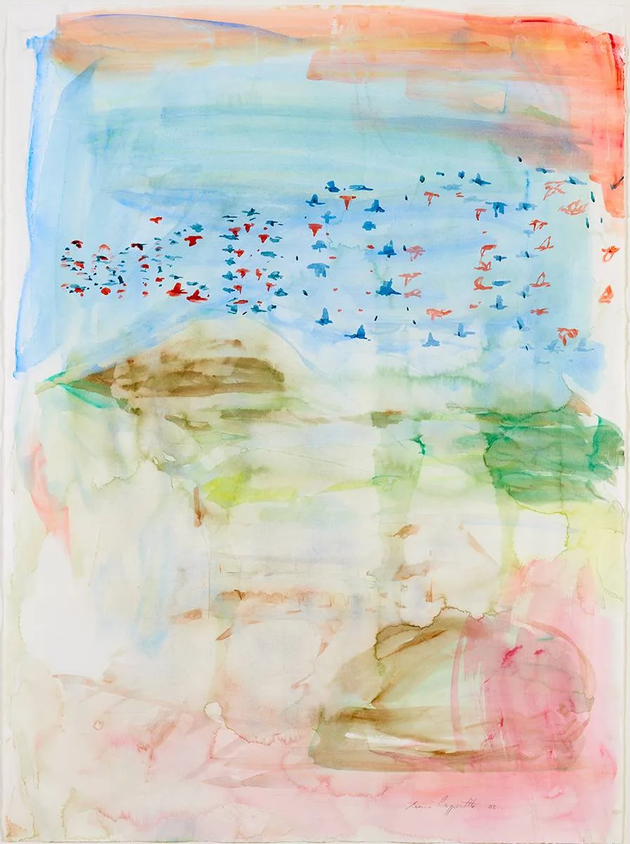 SONIC BOOM by Diana Copperwhite, 2008, watercolour, sold May 2023