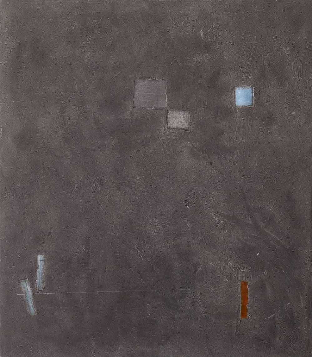 MERIDIONAL II by Felim Egan, 1998, oil and wax on canvas; (unframed), offered May 2023