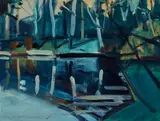 Brian Ballard, TREES BY A LAKE