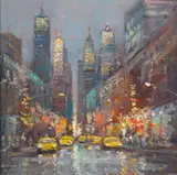 Colin Gibson, EVENING RAIN, NEW YORK