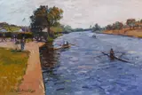 Desmond Hickey, WARMING UP, ISLAND BRIDGE, DUBLIN