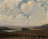 Jeremiah Hoad, SCIMITAR LAKE, LOOKING NORTH