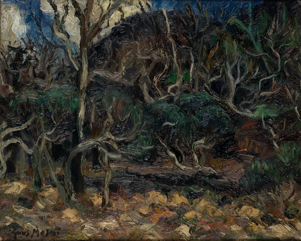 Guus Melai, ERRISLANNAN PENINSULA, CONNEMARA, oil on canvas