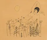 Pauline Bewick, FIGURE AND TREES