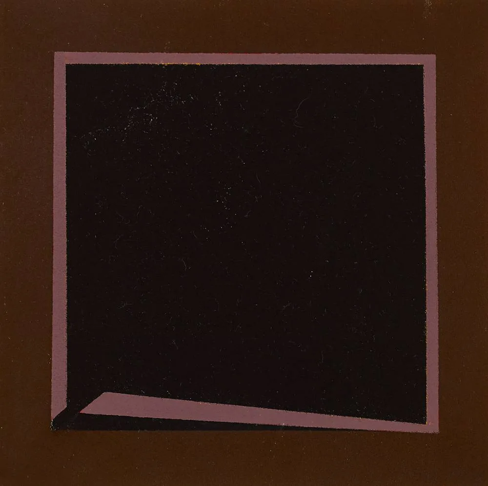 UNTITLED by Cecil King, oil on paper, sold Apr 2023
