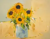 Mike Fitzharris, STILL LIFE WITH SUNFLOWERS