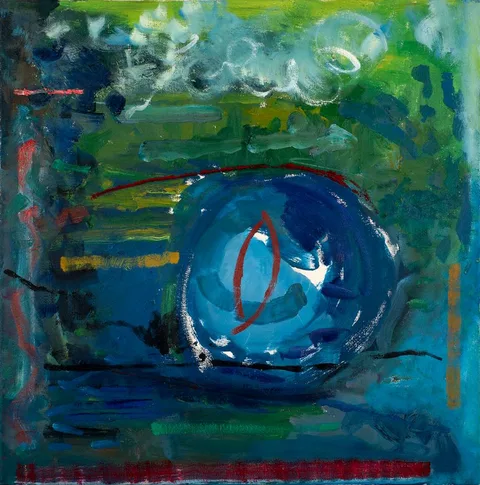 Jeremy Henderson, OPENING, 2002, oil on canvas