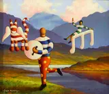 Alan Kenny, BODHRÁN PLAYER AND WINGED CAT