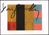Sean Scully, SIGNED POSTCARD