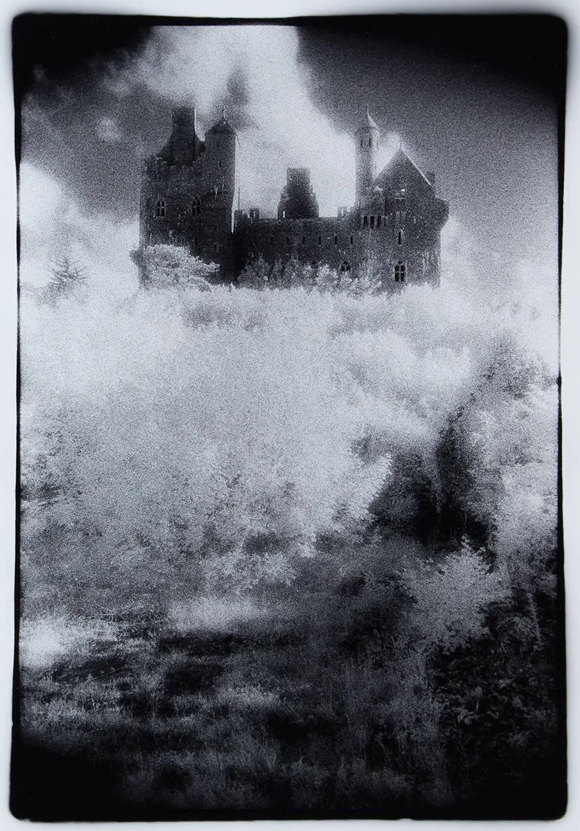 Simon Marsden, DROMORE CASTLE, COUNTY LIMERICK, toned silver print