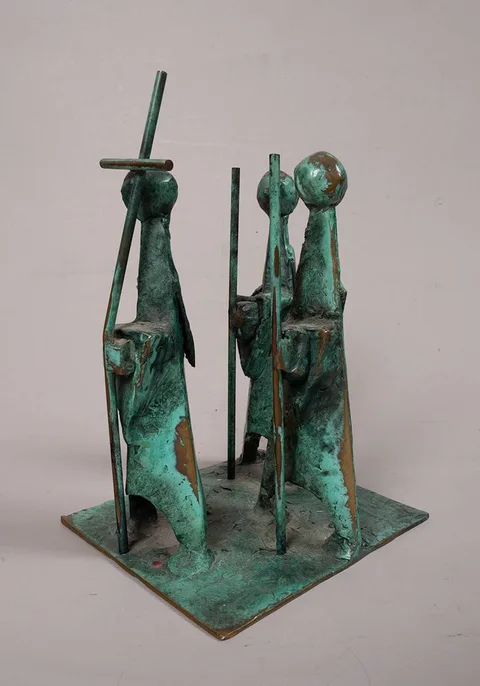 Patrick McElroy, GLÓRE DÍ, 1995, bronze; (unique)