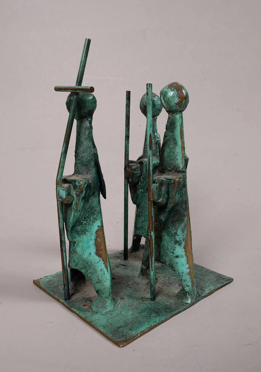 Patrick McElroy, GLÓRE DÍ, 1995, bronze; (unique)