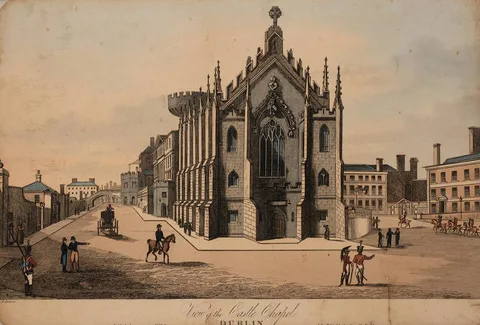 Samuel Frederick Brocas, DUBLIN VIEWS, 1828 (SET OF EIGHT), coloured aquatints; (8)