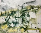 William Thon, COASTAL AUTUMN and OVERGROWN QUARRY (A PAIR)