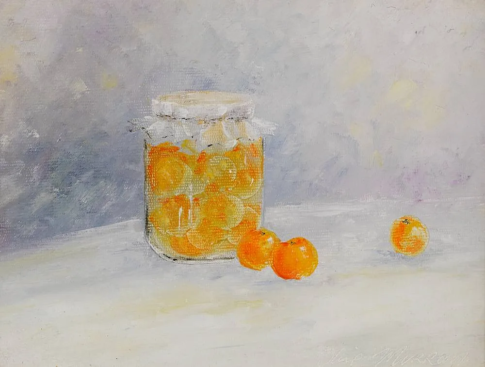 PRESERVE by Olive Murray, oil on board, sold Apr 2023