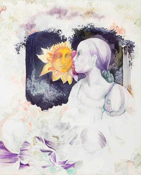 Mairead O'Byrne, NIGHT AND DAY, 1993, mixed media
