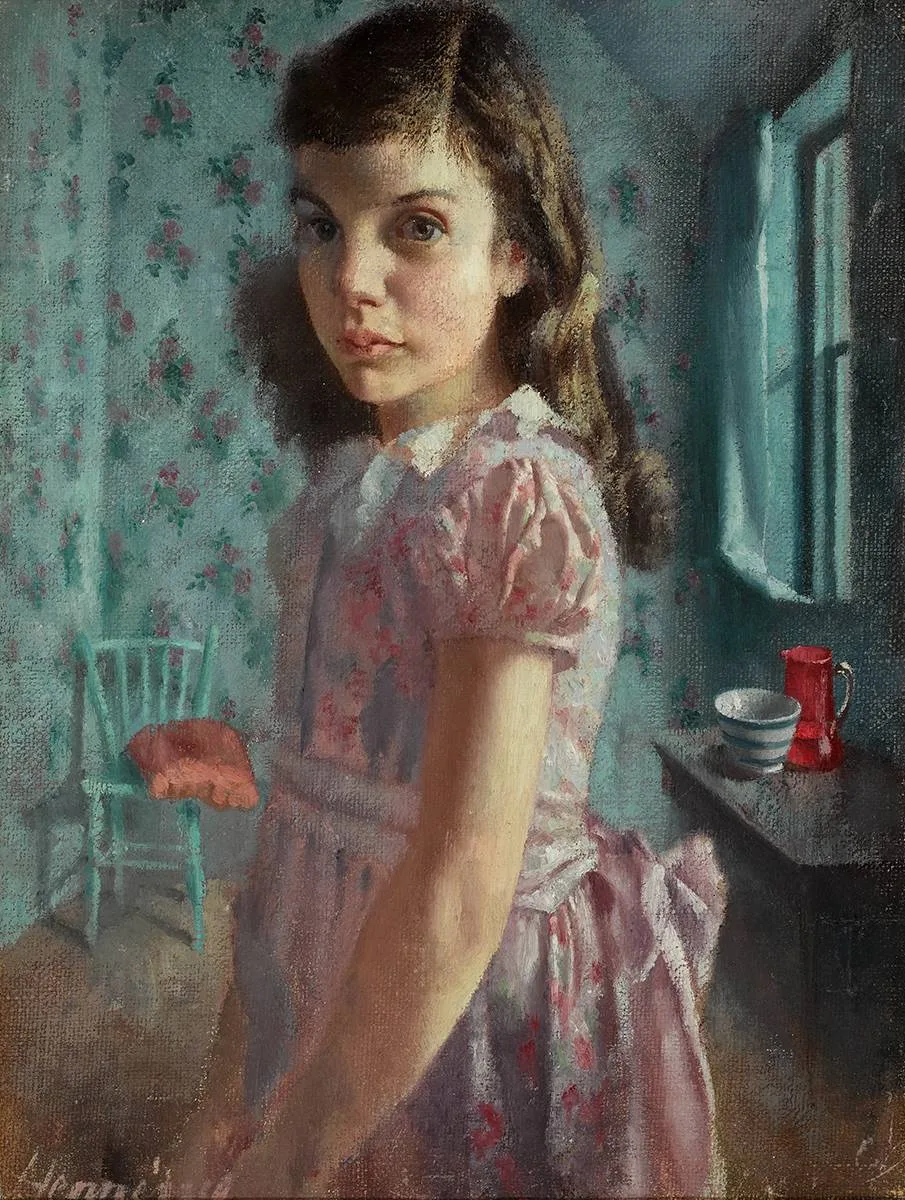 Patrick Hennessy, JOYCE, oil on canvas