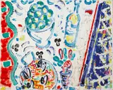 Michael Cullen, MEDITERRANEAN STILL LIFE WITH PAELLA