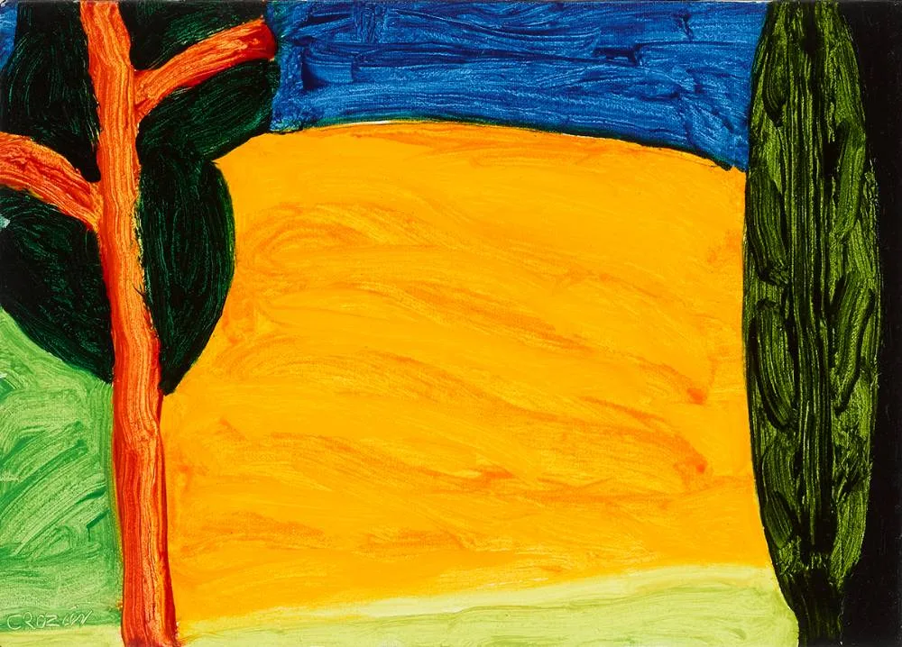 PROVENCE by William Crozier, oil on canvas, sold Mar 2023