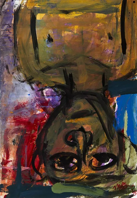 Michael Kane, UNTITLED, 1995, gouache