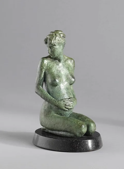 Danny Osborne, MAQUETTE FOR CONSTANCE LLOYD, MERRION SQUARE, DUBLIN, 1997, bronze; (no. 8 from an edition of 8)