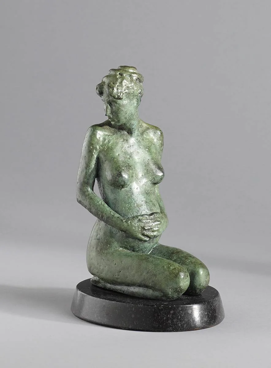 Danny Osborne, MAQUETTE FOR CONSTANCE LLOYD, MERRION SQUARE, DUBLIN, 1997, bronze; (no. 8 from an edition of 8)