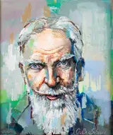 Tom Byrne, PORTRAIT OF GEORGE BERNARD SHAW