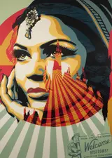 Shepard Fairey, WELCOME VISITORS