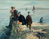 Roy Lyndsay, KINVARRA EVENING, COUNTY GALWAY