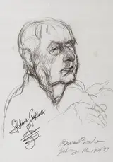 Brian Bourke, PORTRAIT OF STÉPHANE GRAPPELLI