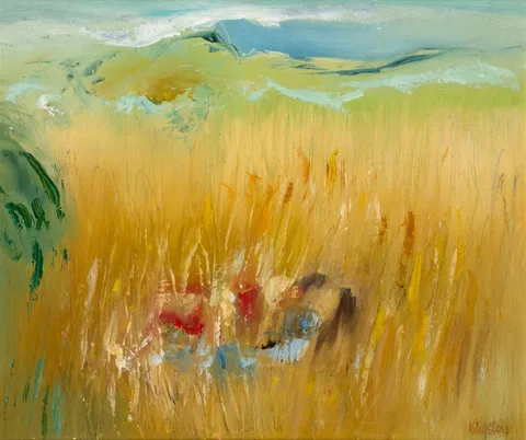 Richard Kingston, WICKLOW REMEMBERED, oil on board