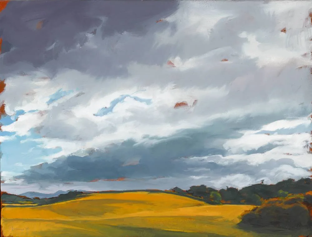 Tracey Quinn, SKY LANDSCAPE, 1995, oil on canvas