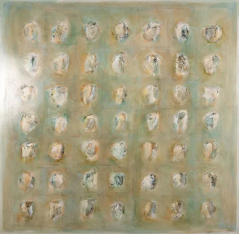 RELIQUARY by Paul Christopher Flynn, oil on canvas, sold Dec 2022
