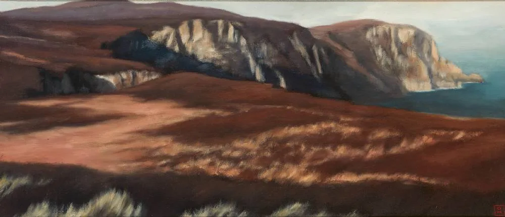 HORN HEAD, DONEGAL by Guy Hanscomb, 2004, oil on canvas, offered Dec 2022
