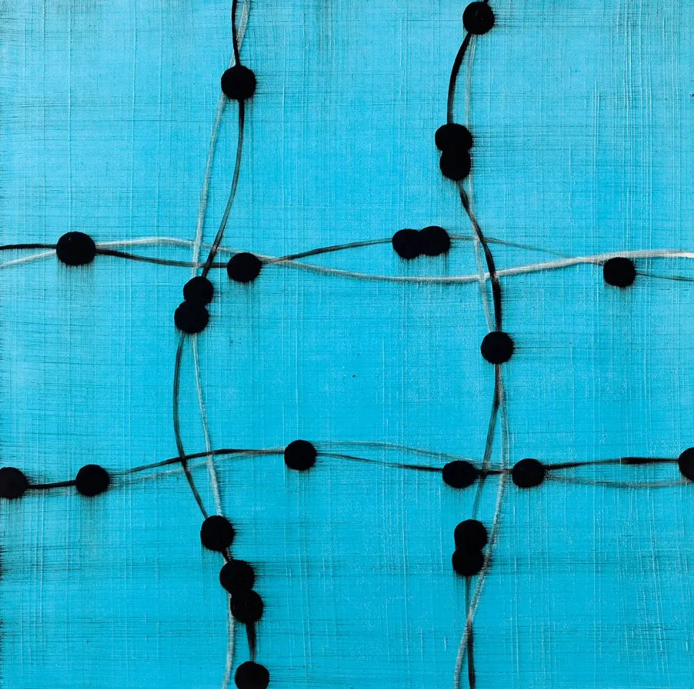 UNTITLED by Mark Francis, 1998, monotype, sold Dec 2022
