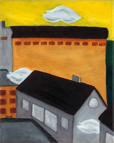 Jonathan Mayhew, SOONER, 2005, oil on canvas