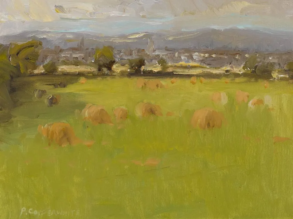 Patrick Copperwhite, LANDSCAPE, oil on canvas board