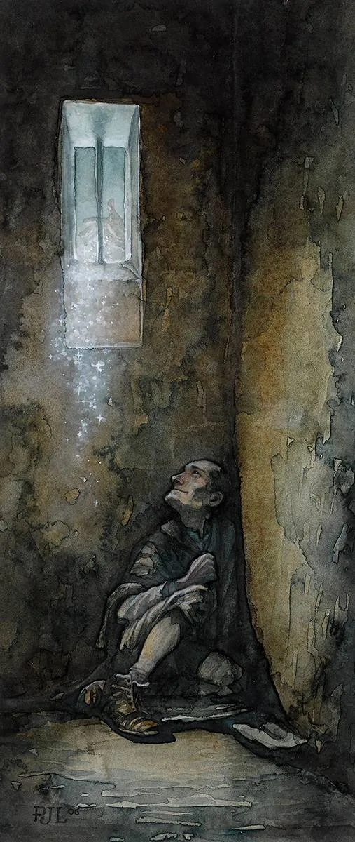 Patrick James Lynch, ILLUSTRATION FROM A CHRISTMAS CAROL, 2006, watercolour