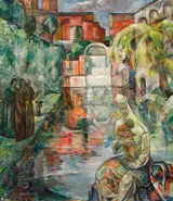 Mary Swanzy, BY THE POOL