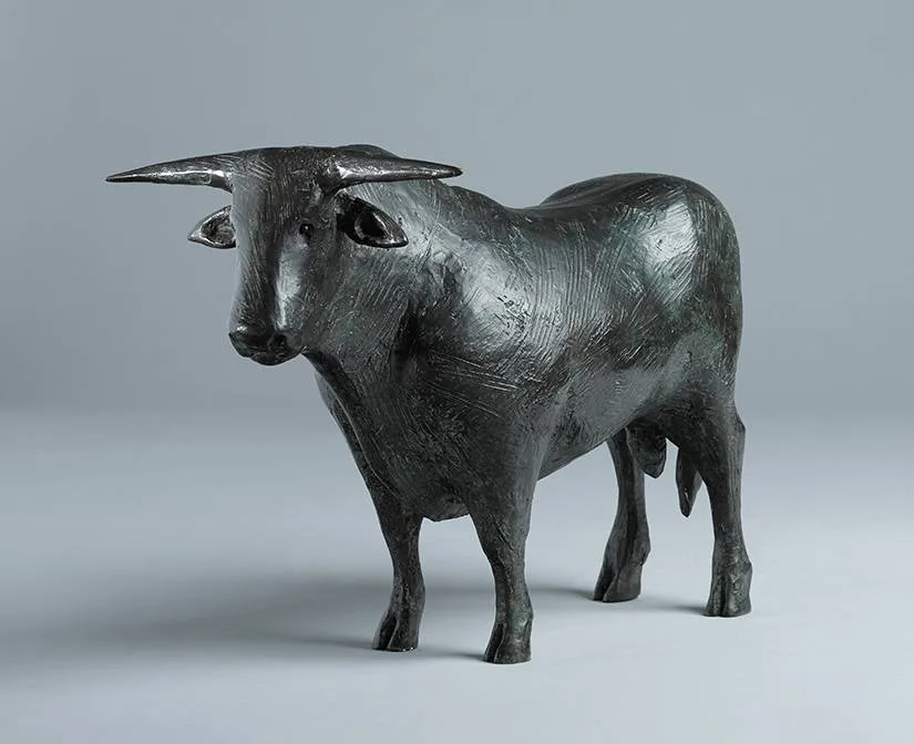 BULL by Anthony Scott, bronze; (no. 1 from an edition of 6), offered Nov 2022
