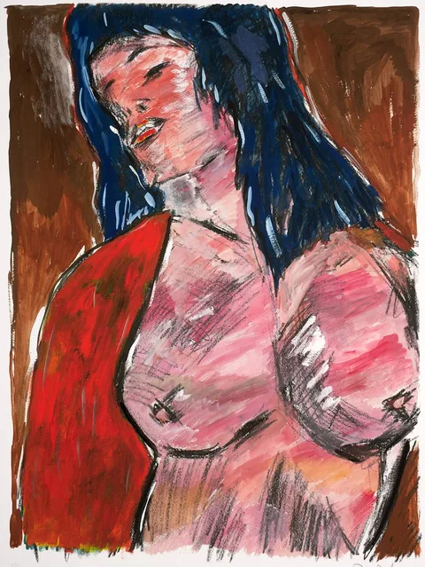 Bob Dylan, CASSANDRA [THE DRAWN BLANK SERIES], 2008, giclée print on Hahnemüle Museum etching paper; (no. 112 from 295); (unframed)