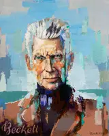 Tom Byrne, PORTRAIT OF SAMUEL BECKETT