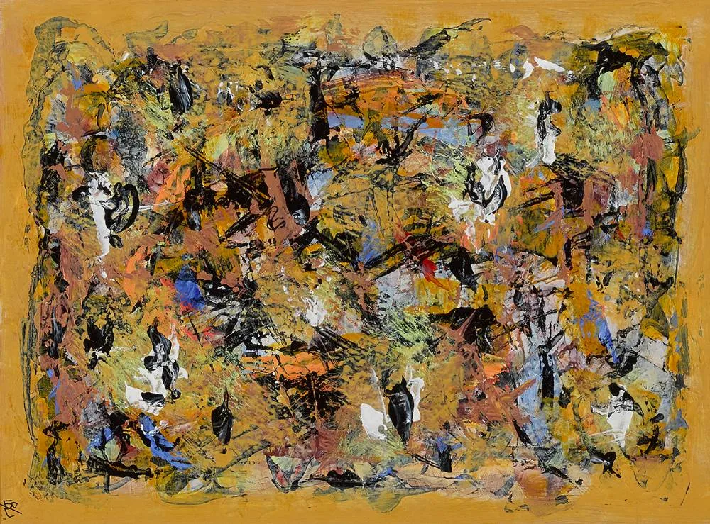 GOTHIC by John Kingerlee, 2005, mixed-media, sold Oct 2022